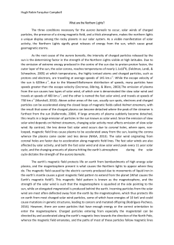 Hugh Robin Farquhar Campbell What are the Northern Lights? The