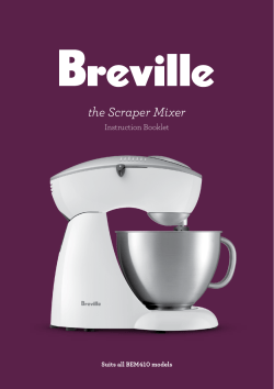 the Scraper Mixer