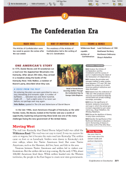 The Confederation Era