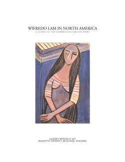 WIFREDO LAM IN NORTH AMERICA