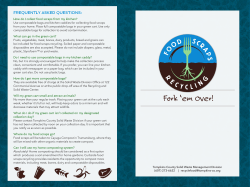 Fork `em Over! - Tompkins County | Recycling