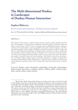 The Multi-dimensional Donkey in Landscapes of