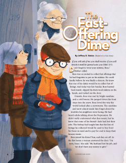 The Fast-Offering Dime