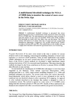 Interactions Between the Cryosphere, Climate and Greenhouse