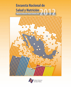 (Ensanut) 2012 - Encuesta Nacional de Salud y Nutrici&oacute;n