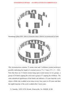 Stonehenge Speaks - Hermetic Systems