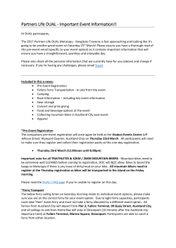 important event info