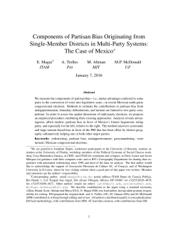 Components of Partisan Bias Originating from Single