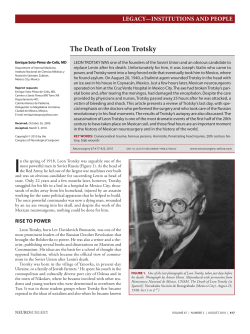 The Death of Leon Trotsky