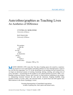 pdf - Journal of Curriculum Theorizing