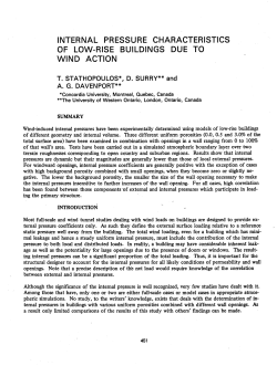Internal pressure characteristics of low