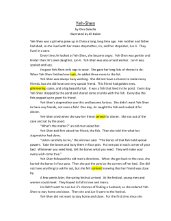 Lesson 28 Yeh-Shen