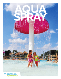 AquaSpray&trade; is a series of individual water