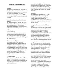 2016 Platform - Washington State Democrats