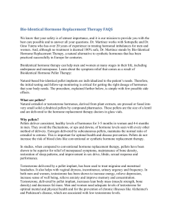 Bio-‐Identical Hormone Replacement Therapy