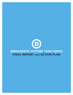 Democratic Victory Task Force Final Report and