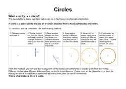 Circles - Benjamin