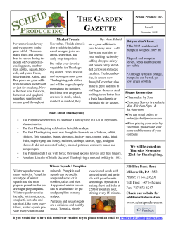 the garden gazette