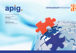 Gala Dinner - Australian Professional Indemnity Group