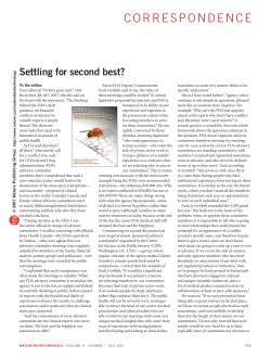 Settling for second best?