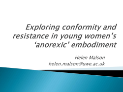 Dr Helen Malson