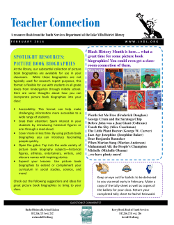 Teacher Connection