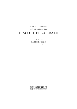f. scott fitzgerald - Assets