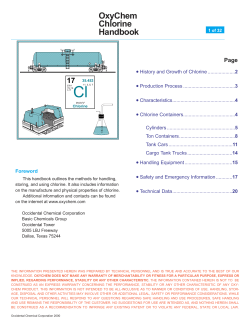 OxyChem Chlorine Handbook