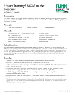 Upset Tummy? MOM to the Rescue!