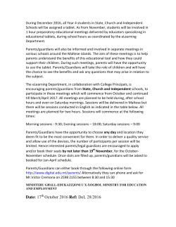 Date: 17 October 2016 Ref: DeL 28/2016