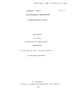 hydrometeorological service