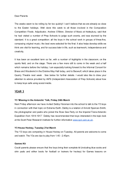 Friday 17th March 2017