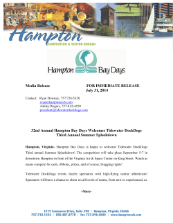 memo - Visit Hampton