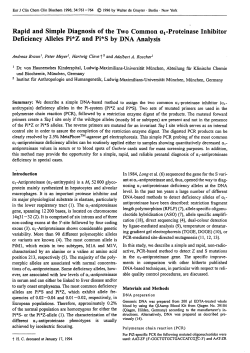 Rapid and Simple Diagnosis of the Two Common