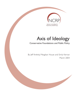 Axis of Ideology - National Committee For Responsive Philanthropy