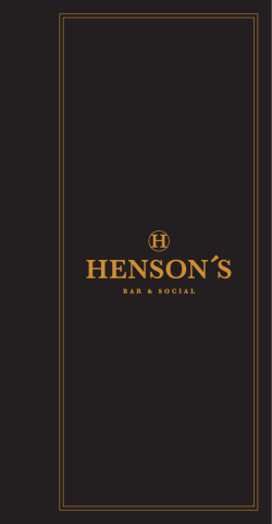 Mimi`s Bar Menu - Mimis Hotel Soho