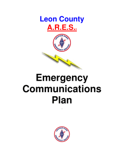 Emergency Communications Plan