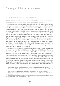 Catalogue of the narrative scenes