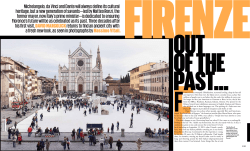 Michelangelo, da Vinci and Dante will always define its cultural