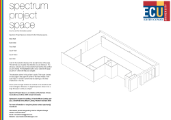 How to use this information packet: Spectrum Project Space is