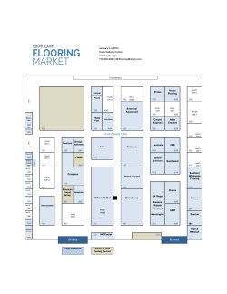 Floor Plan - Cobb Flooring Show