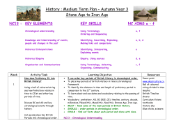 Year 3 History Medium Term Plan Autumn PDF File