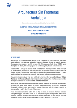 Arquitectura Sin Fronteras Andaluc&iacute;a