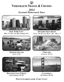 Escorted Motorcoach Tours - Rose Cottage Visiting Volunteers