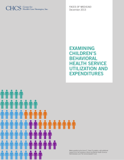 examining children`s behavioral health service utilization and