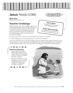 Jesus Feeds 5000