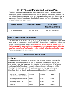 2016-2017 MS Professional Learning Plan LMS