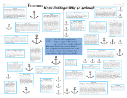 here - The Anchor | Hope College`s Student Newspaper