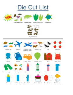 Die Cuts - Care About Childcare @ USU