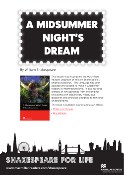 A Midsummer Night`s Dream